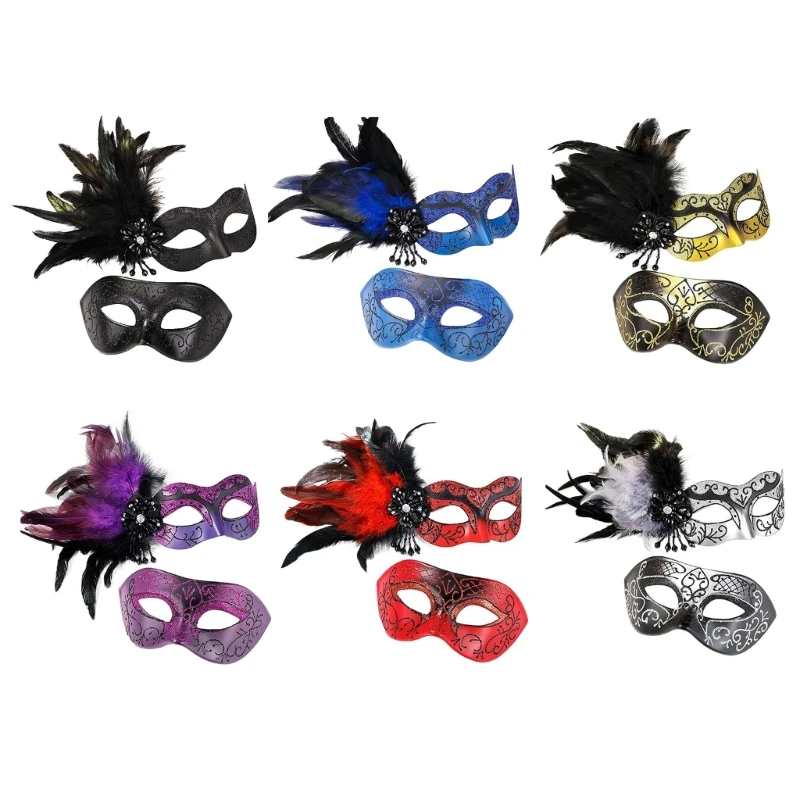 

Couple Masquerade Mask Halloween Costume Mask Mardi Gras Mask Mask