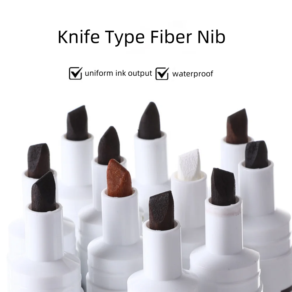 Wood Composite Grain Paint Touch-Up Markers for Furniture and Floor Repair