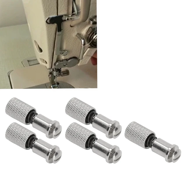 LT Easiyl 4 Tornillos Para Prensatelas: Repuesto Resistente Para Máquinas De Coser Industriales