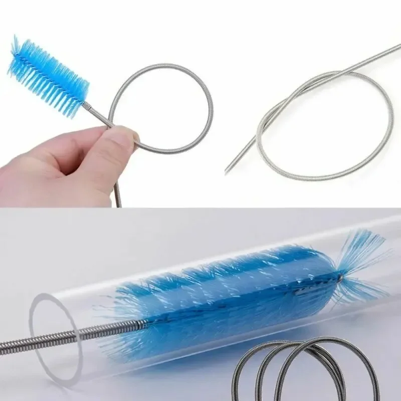 For Aquarium Aquatic Pet Supplies Gravel Hose Fish Tank Accessories Air Lines Aquarium Cleaning Brush Home 45/90CM Aquariums