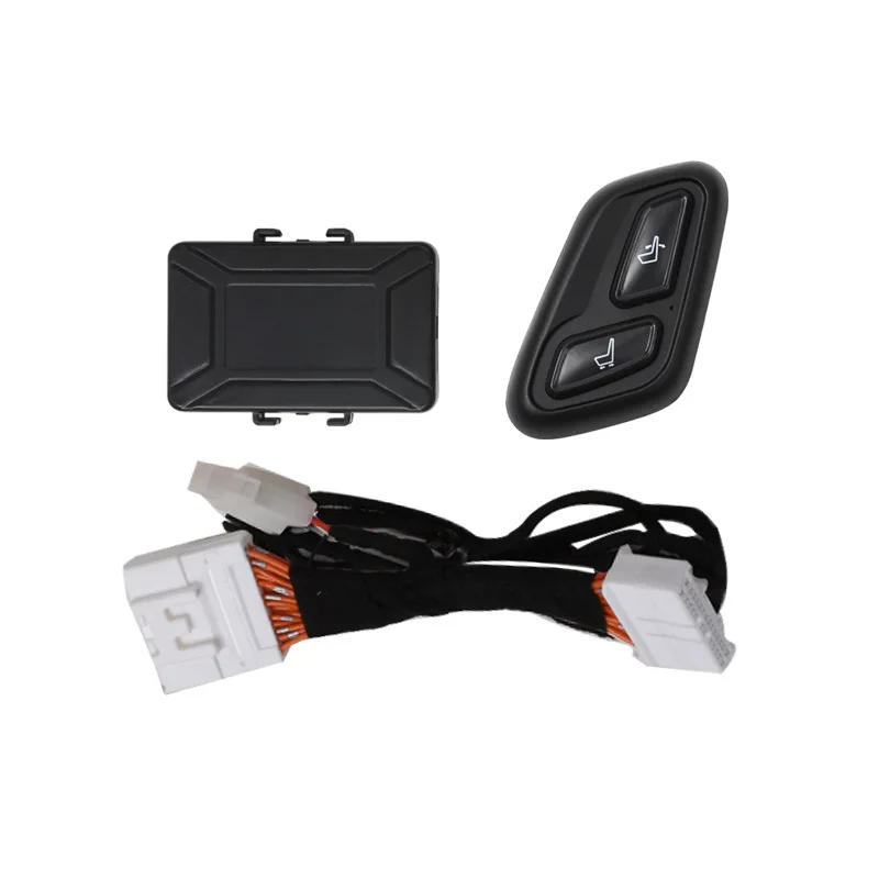 Фото Для 2021 2022 2023 Tesla модель 3/Y интерьер новая регулировка сиденья Беспроводные кнопки переключения сиденья пульт дистанционного управления аксессуары модель Y №2