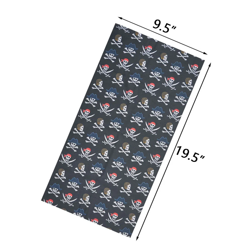 Dark Tube Neckchief - Versatile Outdoor Sports Scarf