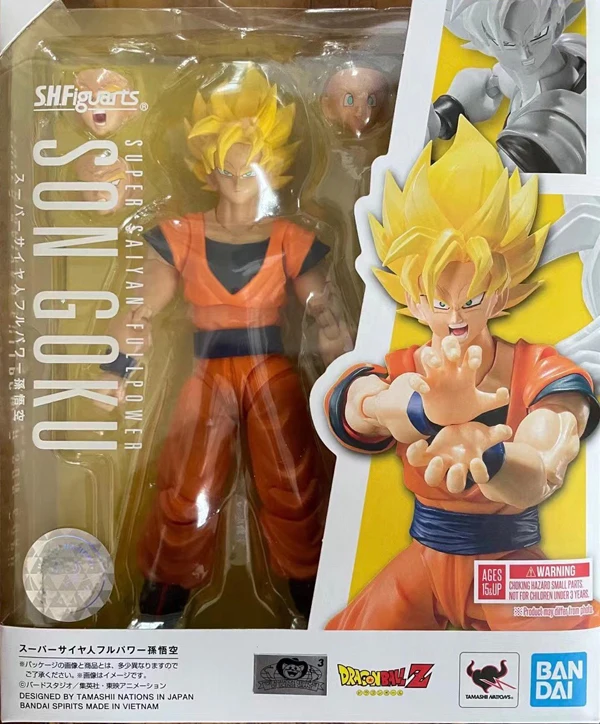 TAMASHII NATIONS - Dragon Ball Super: Super Hero - Son Goku, Bandai Spirits  SHFiguarts Action Figure, 1/12 Scale, Orange