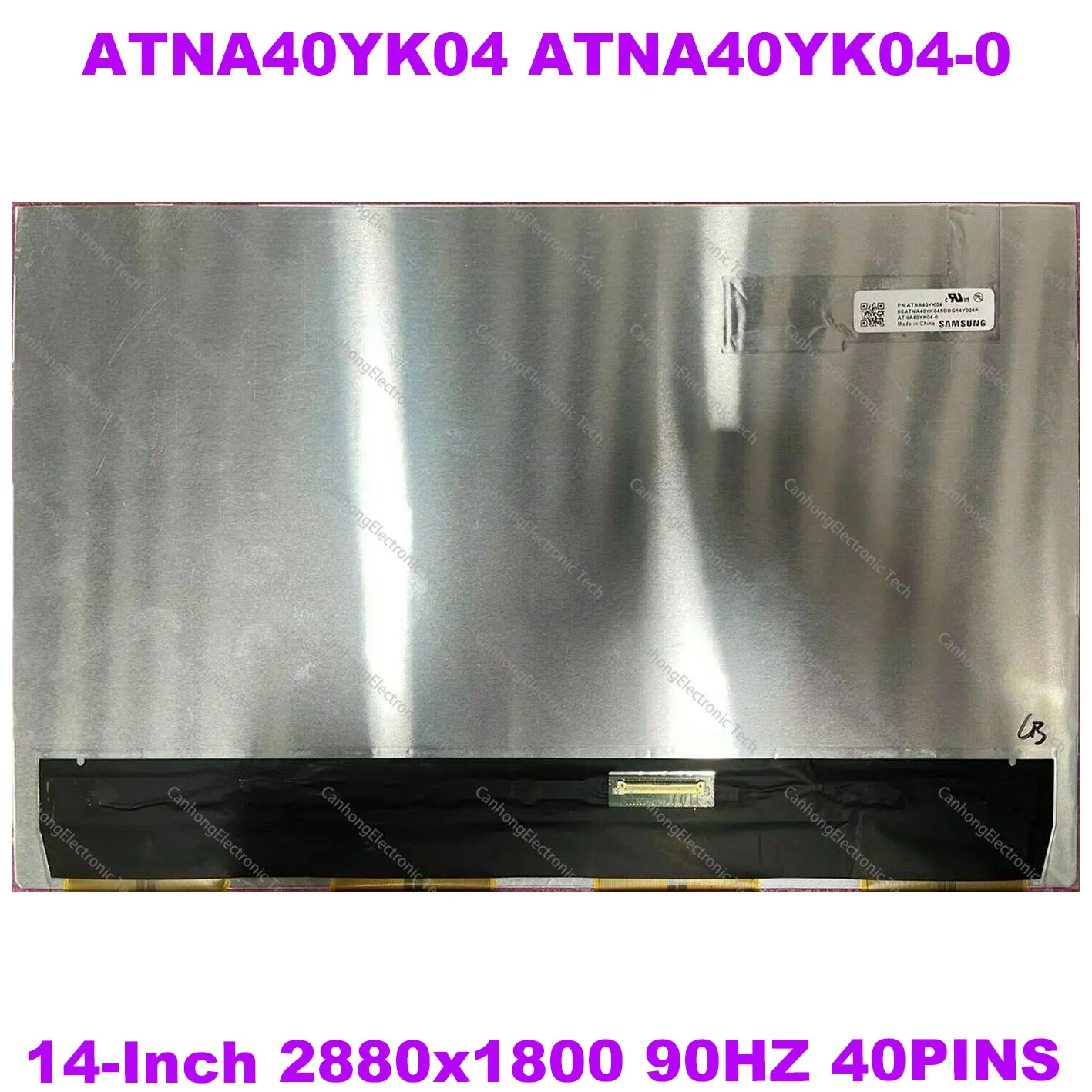 14 Pollici 2.8K Oled 90Hz Atna40Yk04 Atna40Yk04-0 Per 2022 Asus Zenbook 14 Um3402 Ux3402 Schermo Oled Non Touch