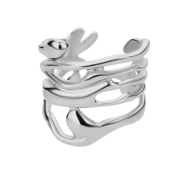 Bagues en acier inoxydable pour femmes, tendance 2026, couleur or, double perle, bague à boule, bijoux esthétiques de mariage, cadeau pour couple, anillos