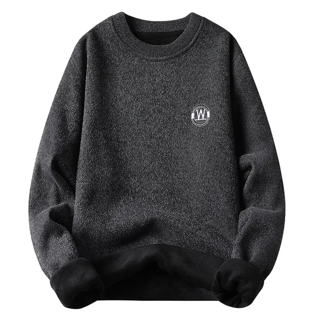Description Picture 6 of itemWinter Mens Sweater New Harajuku Streetwear Knitted Sweaters Casual O-Neck Male Pullover Fashion Men Clothes 3XL-M