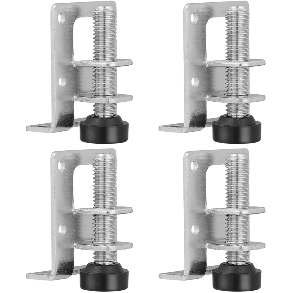 

4 Pcs Adjust The Foot Pad Furniture Levelers Leveling Feet Legs for Cabinets Adjustable Workbench Heavy Duty Chair