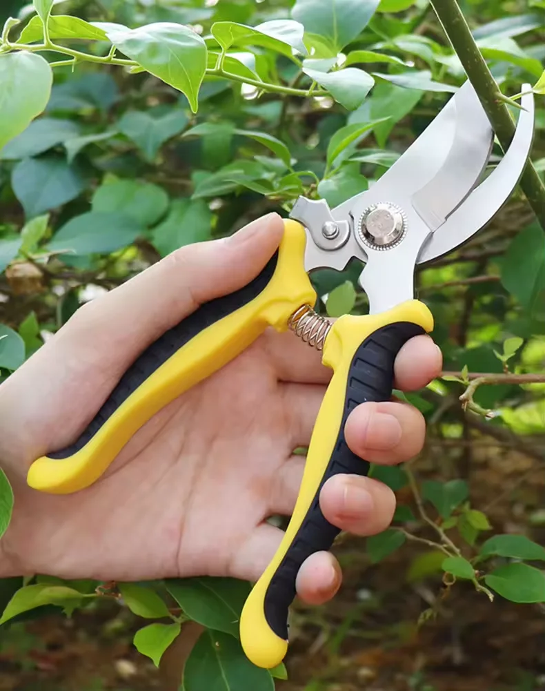 1Pcs Pruning Shears Professional Sharp Bypass Pruning Shears Tree Hand Garden