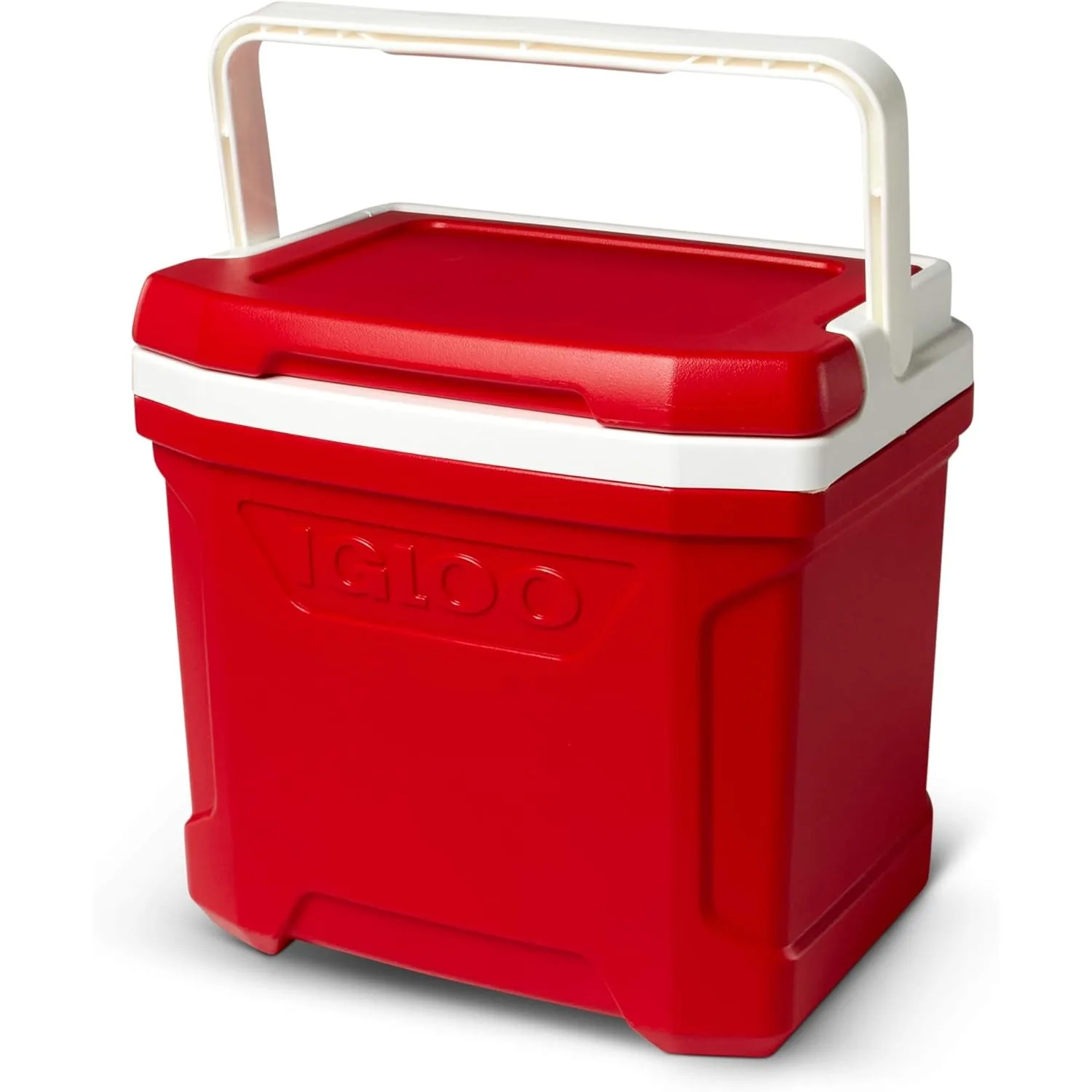 12-16 Qt Profile Hardsided Insulated Lunch Cooler, 16 Qt Red