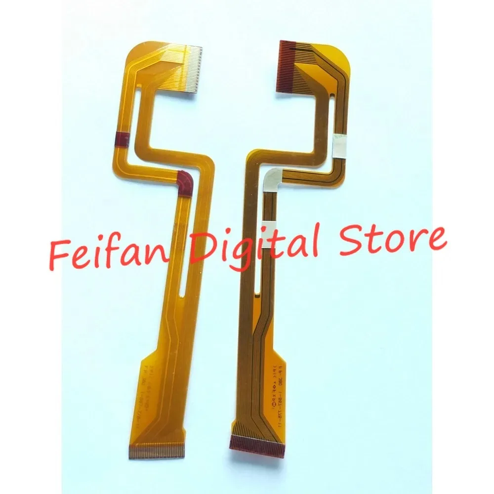LCD 힌지 회전 샤프트 플렉스 케이블, DCR-HC23E, HC23, HC24, HC26, HC27, HC28, HC35E, HC36, HC46, HC96E, HC96, HC35 비디오용, 2 개