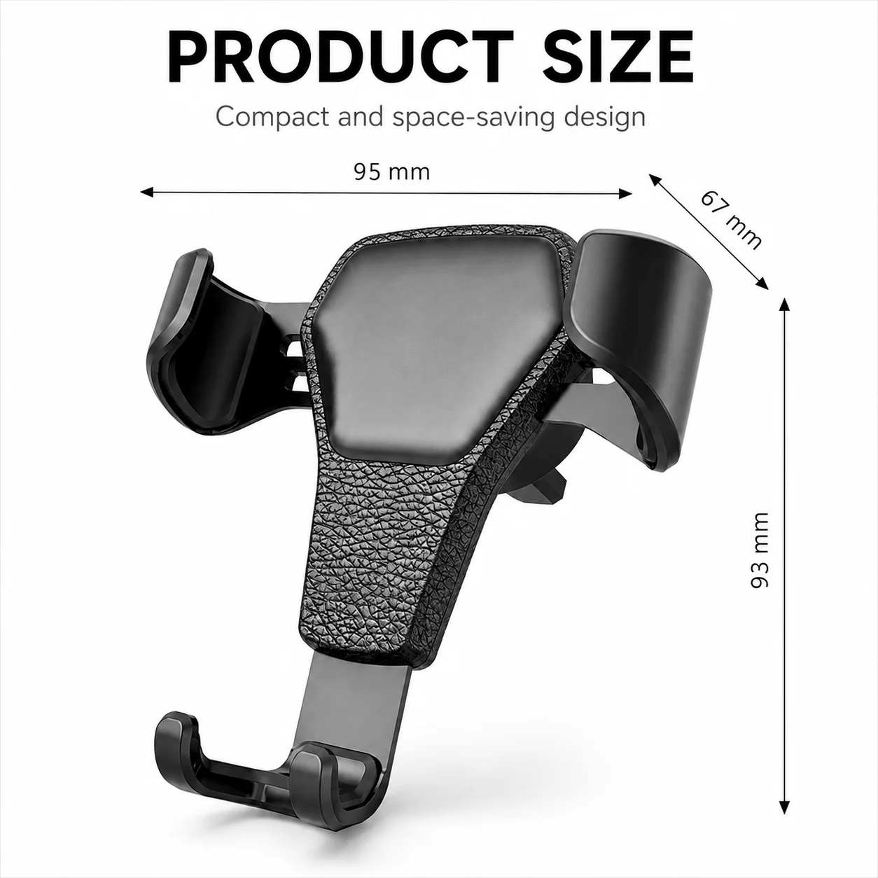 Universal Air Vent Gravity Lock Car Phone Holder