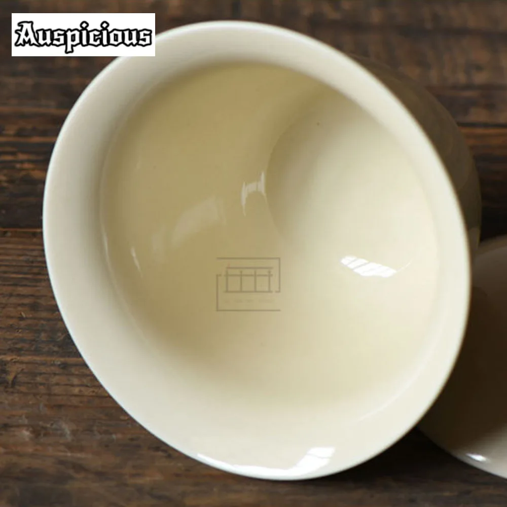 Antique Honey Gaiwan with Lids Tea Tureen Tea Making Cover Bowl 170ml