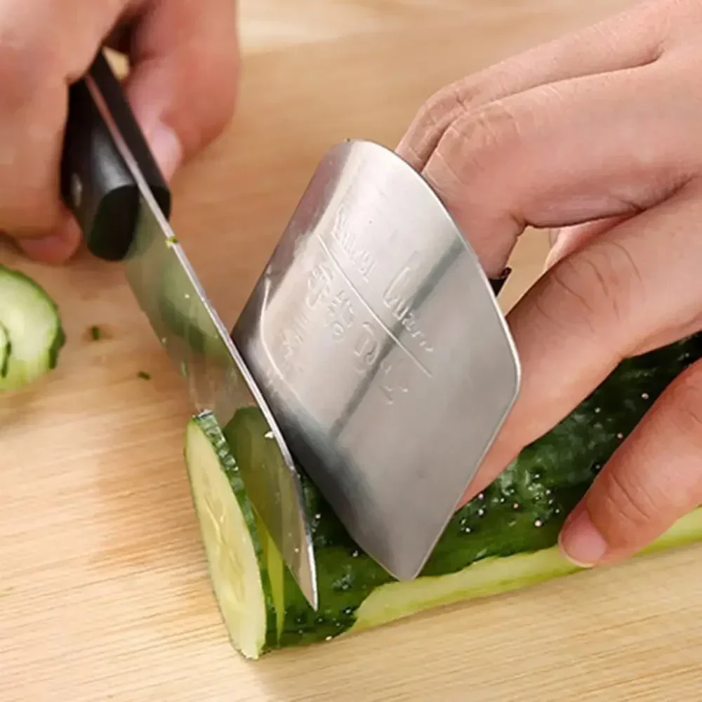 Stainless Steel Finger Protector Anti-cut Vegetable Cutting Hand Protecter Kitchen Gadgets finger protector,finger guard