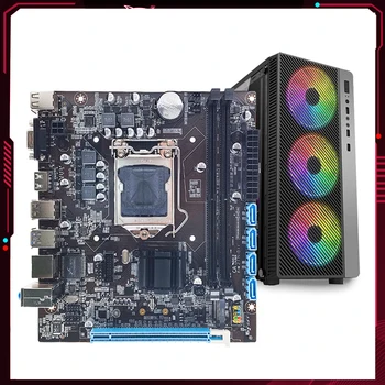 듀얼 채널 DDR4 메모리 게이밍 메인보드, H110 LGA 1151 마더보드, 지지대 인텔 코어 i3 i5 i7 6 7 8 CPU 프로세서 메인보드