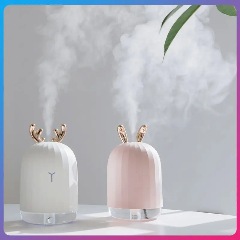 

High Quality 220ML Ultrasonic Air Humidifier Essential Oil Diffuser for Home Car USB Fogger Mist Maker with LED Night Lamp