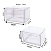 Acrylic Transparent Shoe Box Clear Shoe Organizer with Lid Plastic Shoe Storage Box Stackable for Boots Sneakers Shoes 6