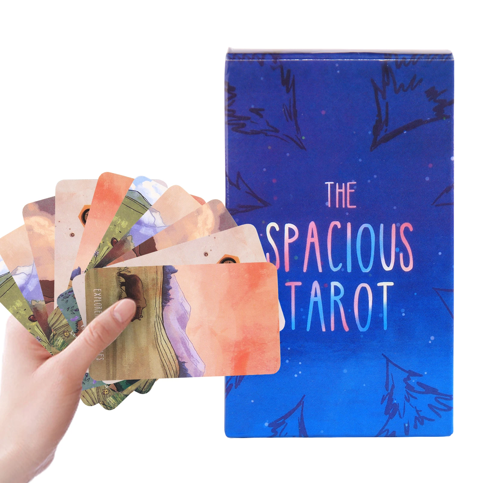 The Spacious Tarot Cards Pocket Sized Deck Tarot And Oracle Comics Tarot Cards English Version Playing Cards Personal Family Use - AliExpress