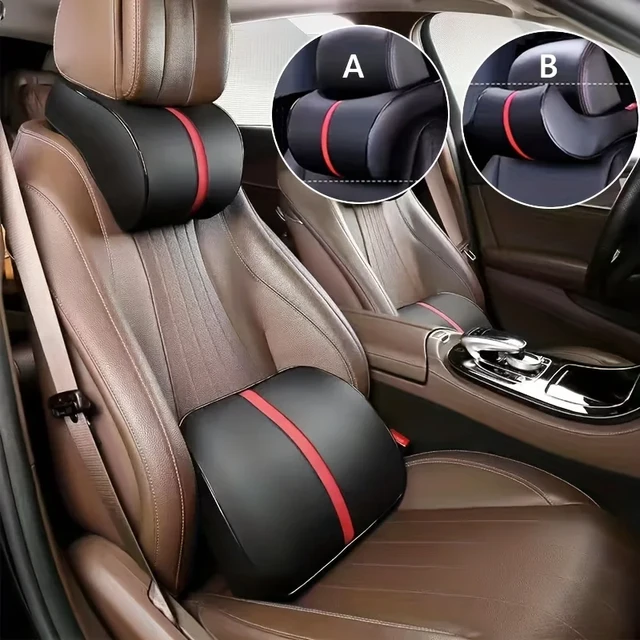 High Quality Car Cushion Set Memory Foam Car Lumbar Support Set