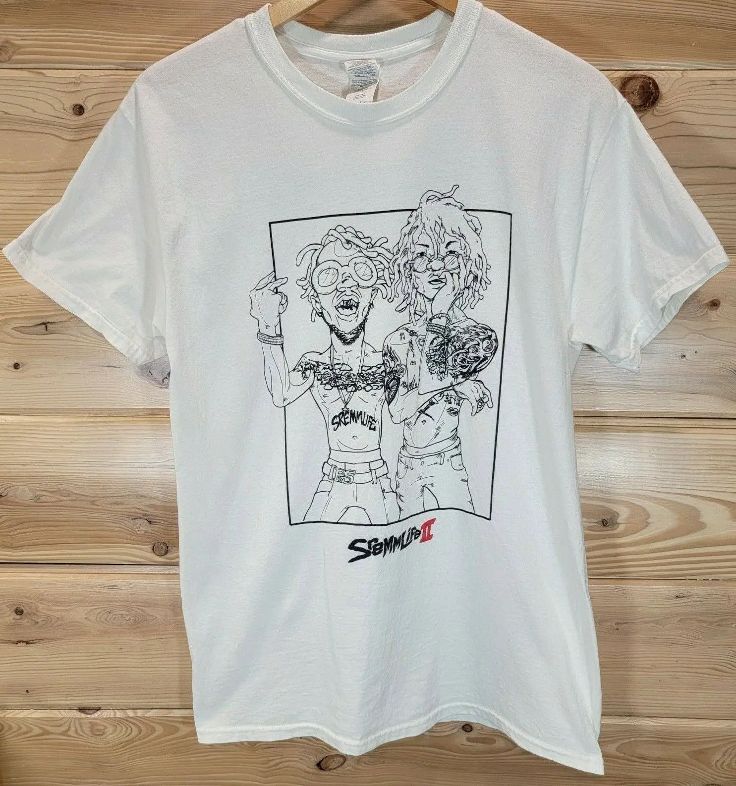 Футболка Rae Sremmurd «Sremm Life II» 2 для взрослых, рок-хоп, средний размер