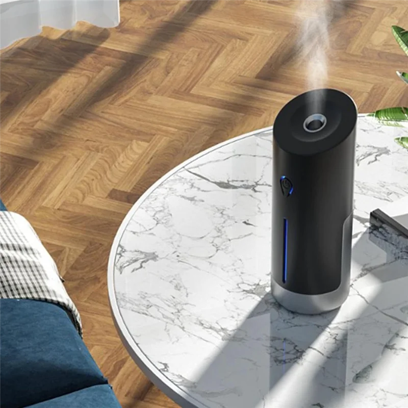 Black Small Aromatherapy Machine For Home: Automatic, Silent Deodorizing Spray Fragrance Device