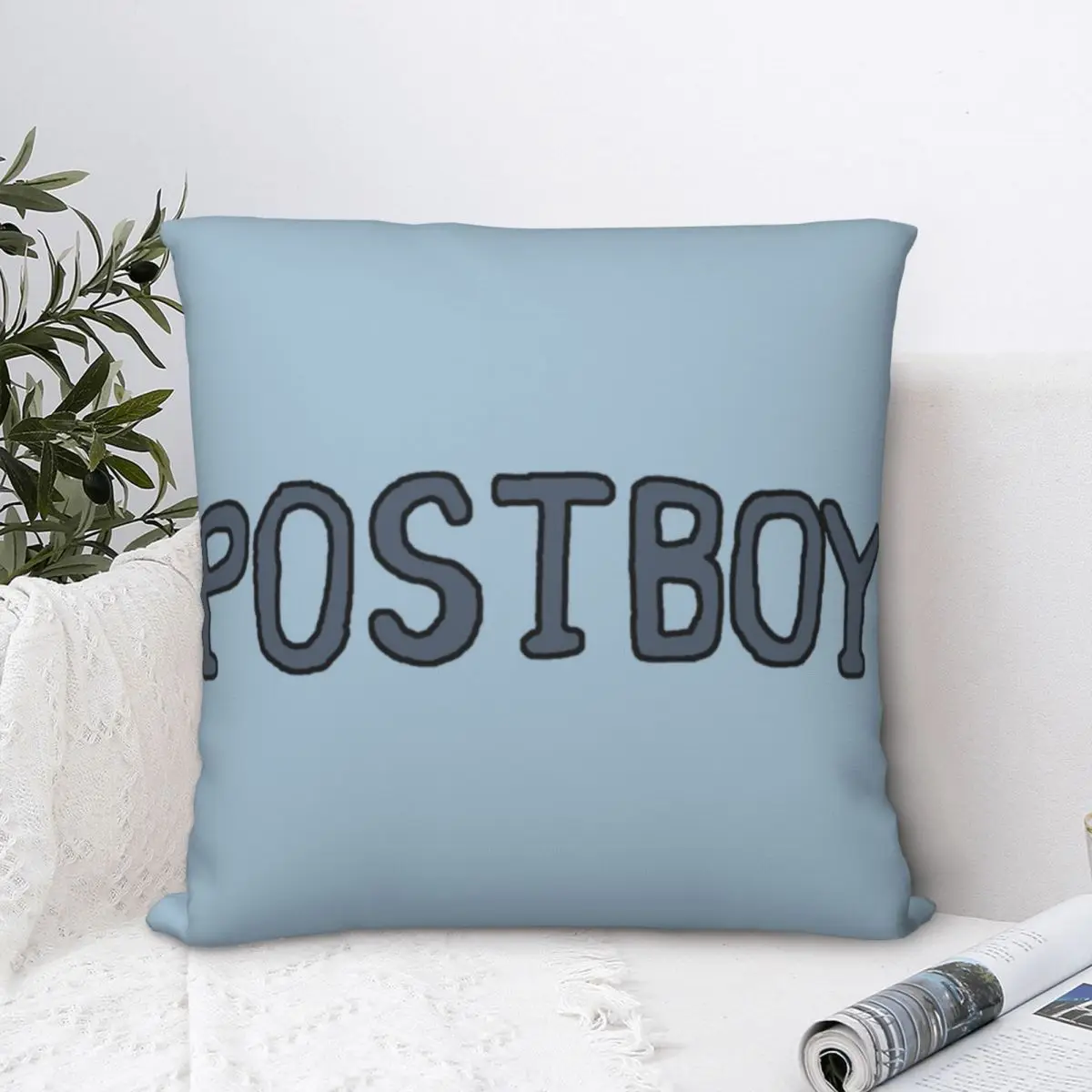 

Postboy Piccolo Costume Square Pillowcase Polyester Pillow Cover Velvet Cushion Zip Decorative Comfort Throw Pillow For Home Car