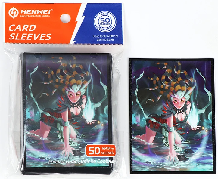 Fantasy North Anime Card Sleeves - Hoshina Natsumi Summer Celebration, 100 Count, Smooth Matte