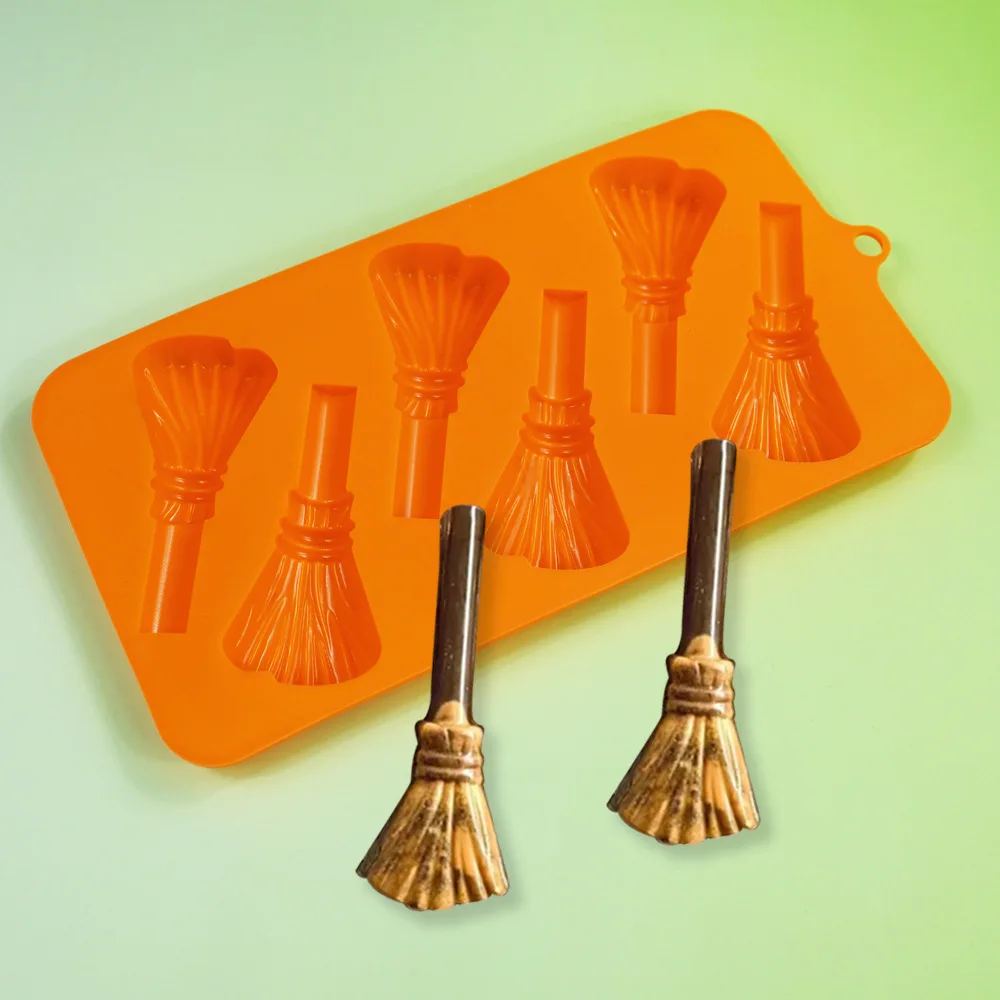 2 Stück Halloween Silikonformen - Kürbis & Geist Backformen Für Kuchen & Schokolade