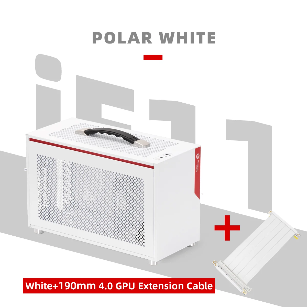 Mechanic Master iF11 Computer Case 12.1L Portable 67mm Low