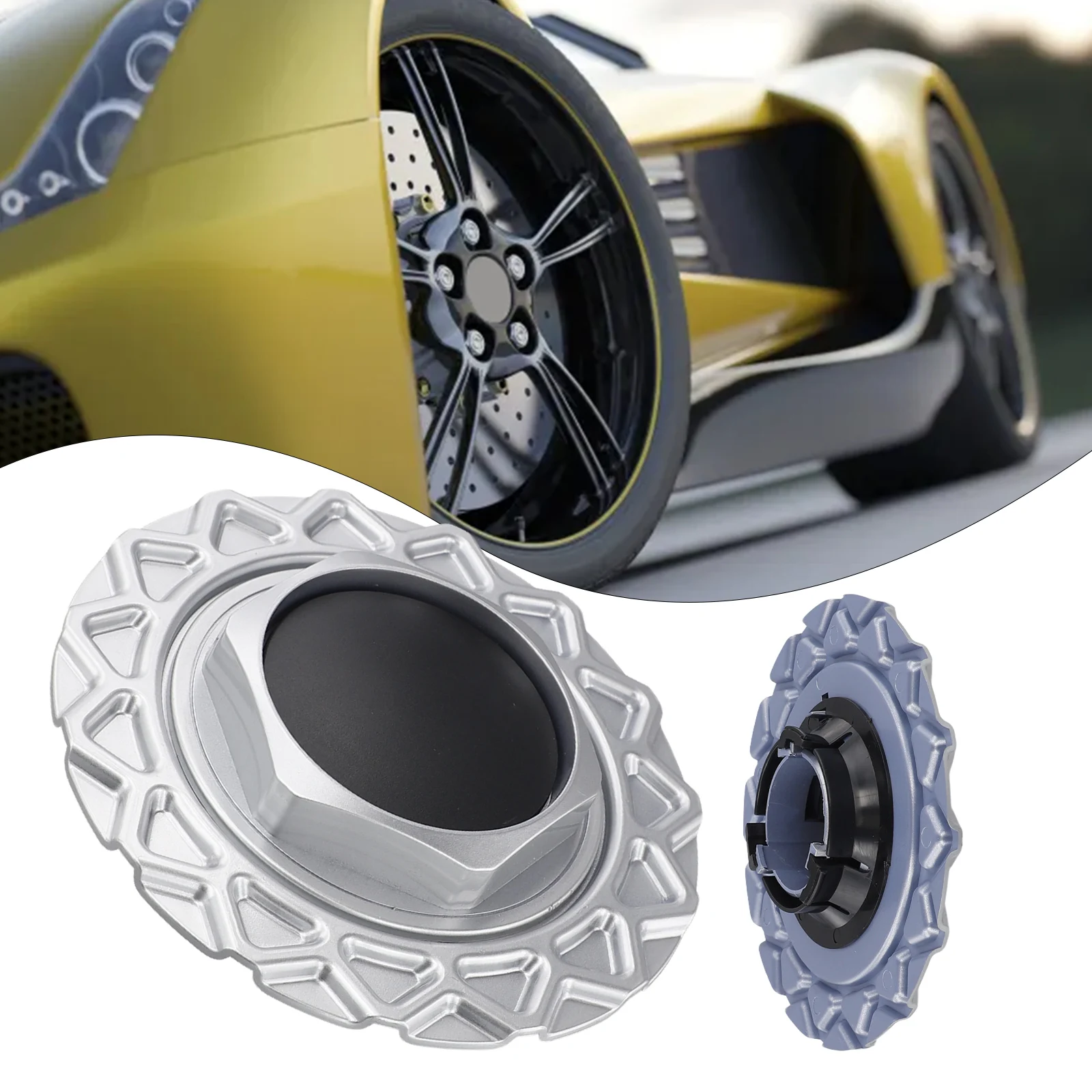 

151mm Wheel Center Cover For Miata For MX-5 For RX-7 1989-1991 #09. 24. 038 Easy Installation Direct Replacement