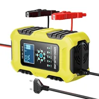 FOXSUR Car Battery Chargers 12V/10A 24V/5A Full Automatic AGM Wet Smart Battery Chargers Maintainer Portable Battery Chargers - Image 2