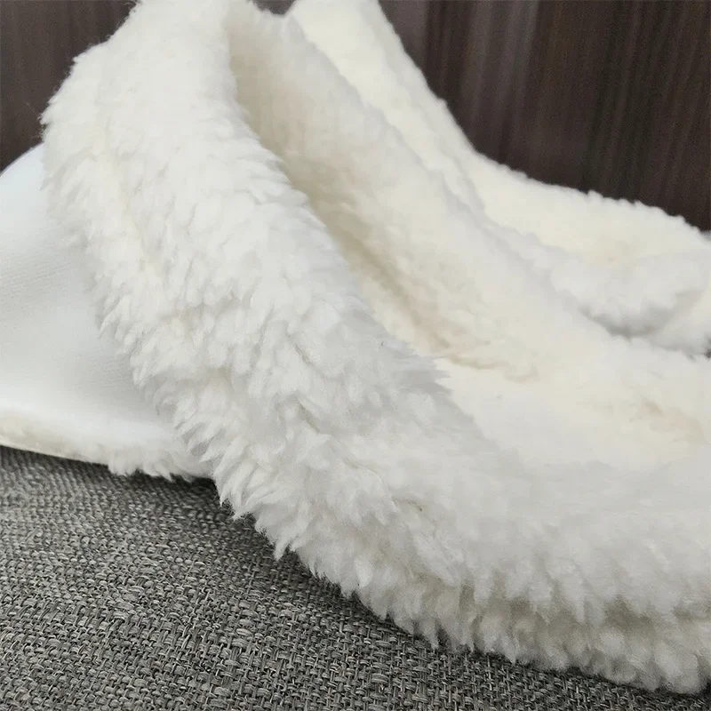 Winter Warm Ankle Sock Shoes Insoles Thicken Plush Insole for Women Men Shoe Covers Removable Plush Liner Accessories