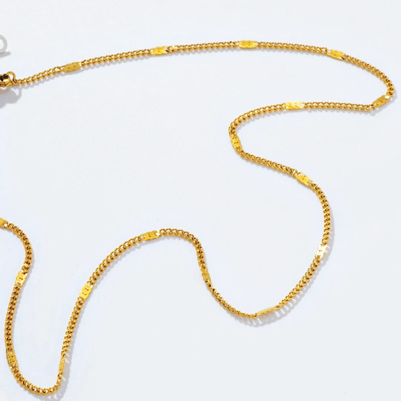 Benutzerdefinierte personalisierte Namenskette für Frauen DIY Anfangsbuchstaben Anhänger Halskette Edelstahl Kette Halsband Großhandel Schmuck – Detail 8
