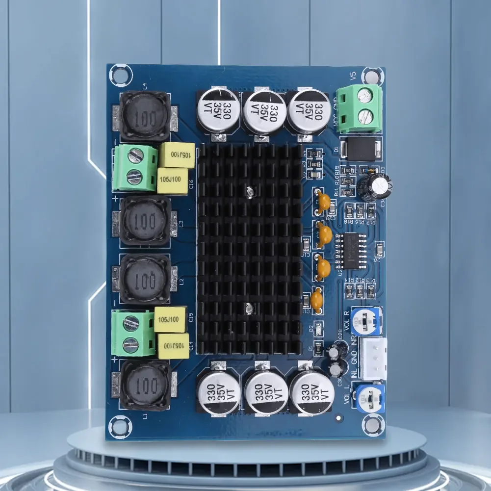 XH-M543 Audio Power Amplifier Board 2*120W Made In China TPA3116D2 DC 12-26V 2 Channel for Speaker Electronic DIY Kit
