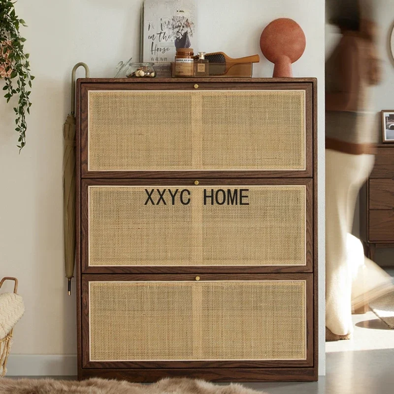 

Ретро-дизайн Кабинета, простой стеллаж для хранения, японский дисплей, домашняя мебель HD50XJ