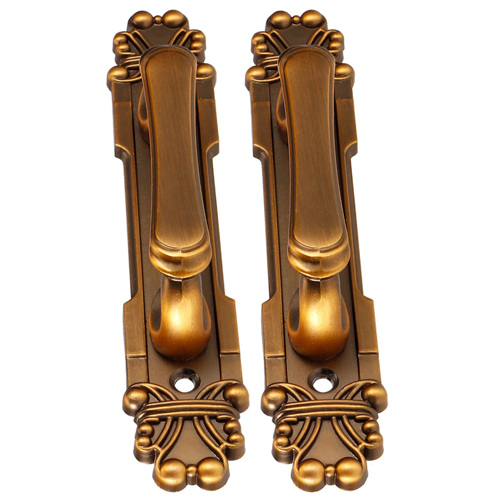 2Pcs/Set European Style Antique Zinc Alloy Door Pull Handle Cabinet Hardware Accessory door handles cabinet handles