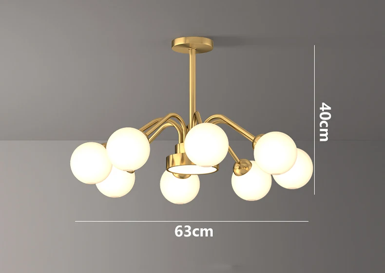 Description Picture 5 of itemModern dine dining room Pendant lights indoor lighting Ceiling lamp hanging light led Chandeliers for living room indoor lightin