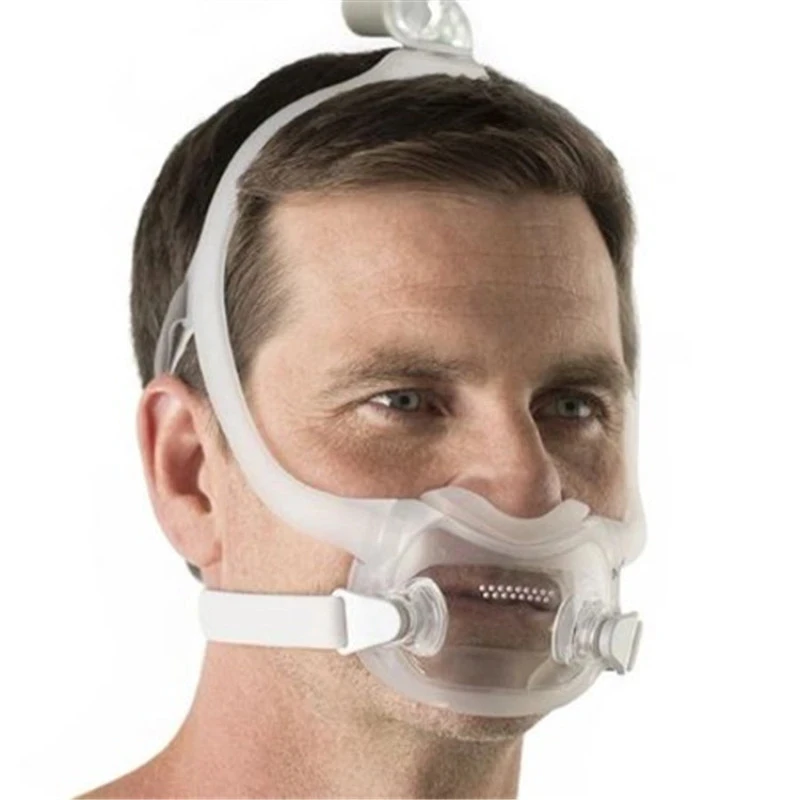 

DreamWear Full Face Ultra-Light Ventilator Mouth and Nose Full Face Mask with Headgear(S, M, MW, L Cushions with Medium Frame)