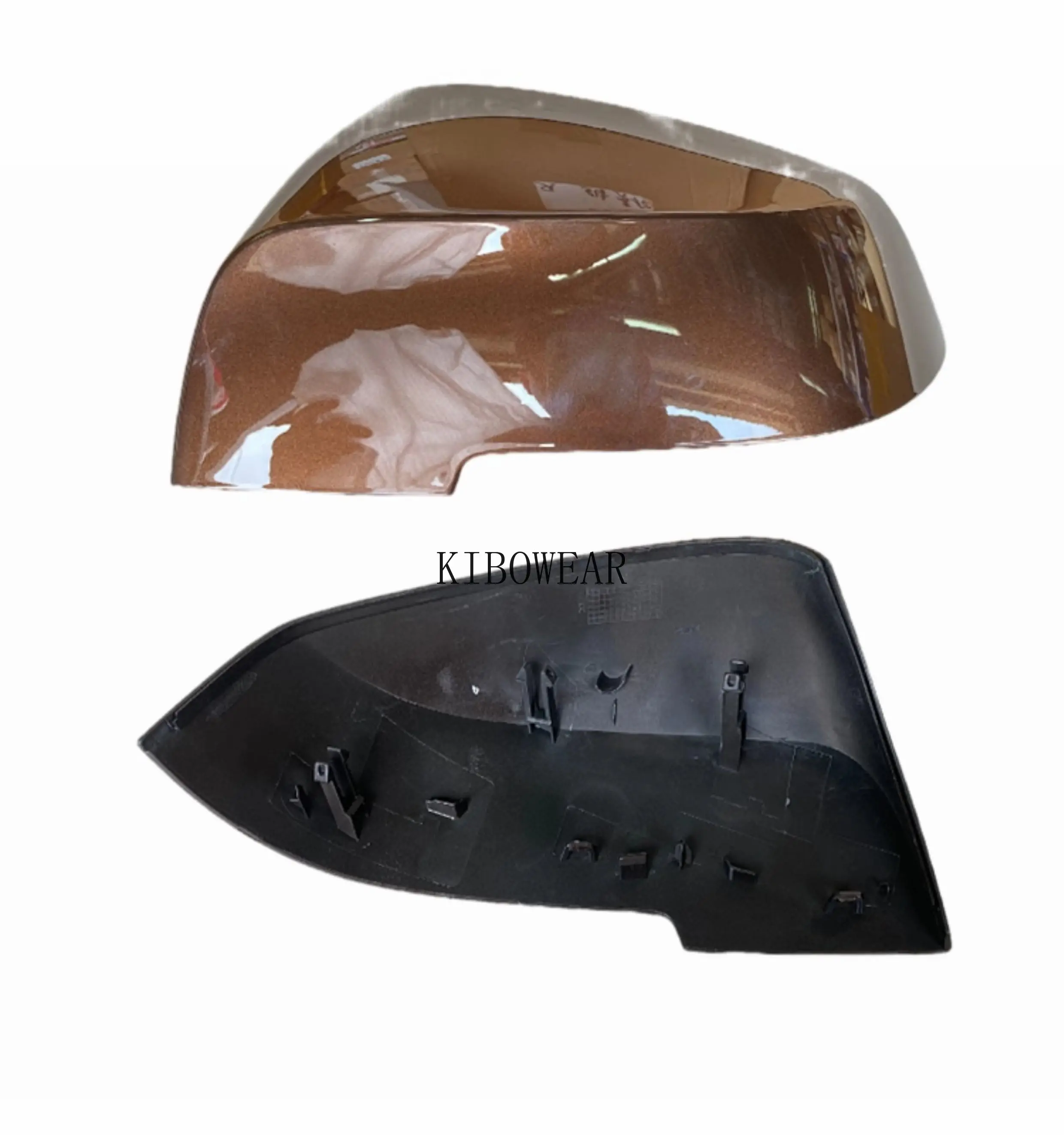 BMW F35 F30 F31 F32 F33 F34 F20 F21 F22 F23 1 2 3 4 시리즈 i3 X1 E84 2013 2017용 사이드 미러 프레임 하단 유리 트림 캡 1개