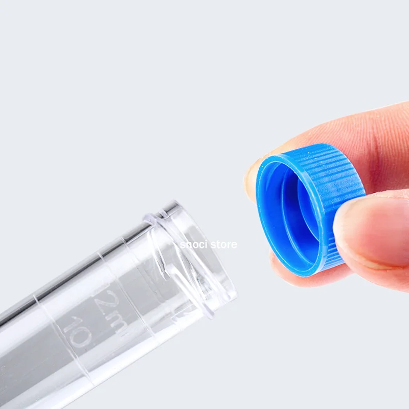 12ml test tube PS Tube Centrifuge Tubes Urine sediment test tube plastic physical examination urine lab with ​graduated