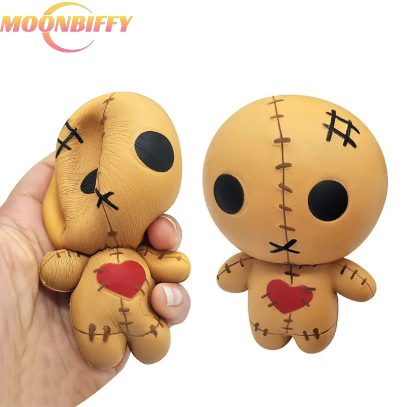 

Kawaii Ghost Dolls Squishies Cute Terror Puppets Cartoon Anime Figure Antistress Relief Soft Prank Toy Halloween Child Gifts