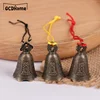 1PC DIY Wind Bell Pure Pendant Door Bell Small Bell Tree Pendant Decoration Christmas Metal Bell Decoration 1