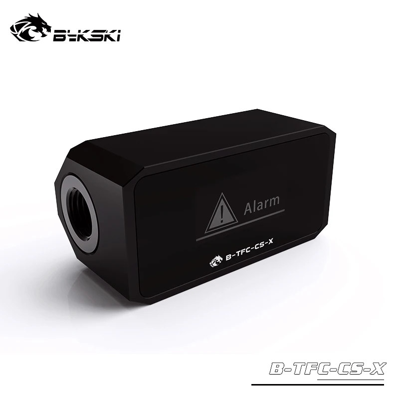 Bykski 温度計 水冷システム モニター 流量計 漏れポンプ速度アラーム