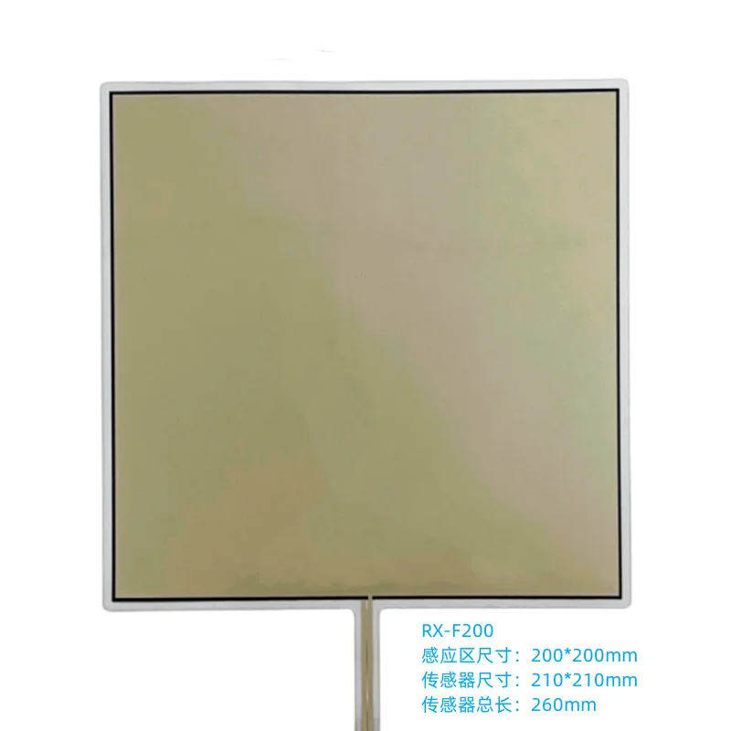 

F200 Large Format Single Point Flexible Film Pressure Sensor FSR Off-bed Pressure Sensor Open