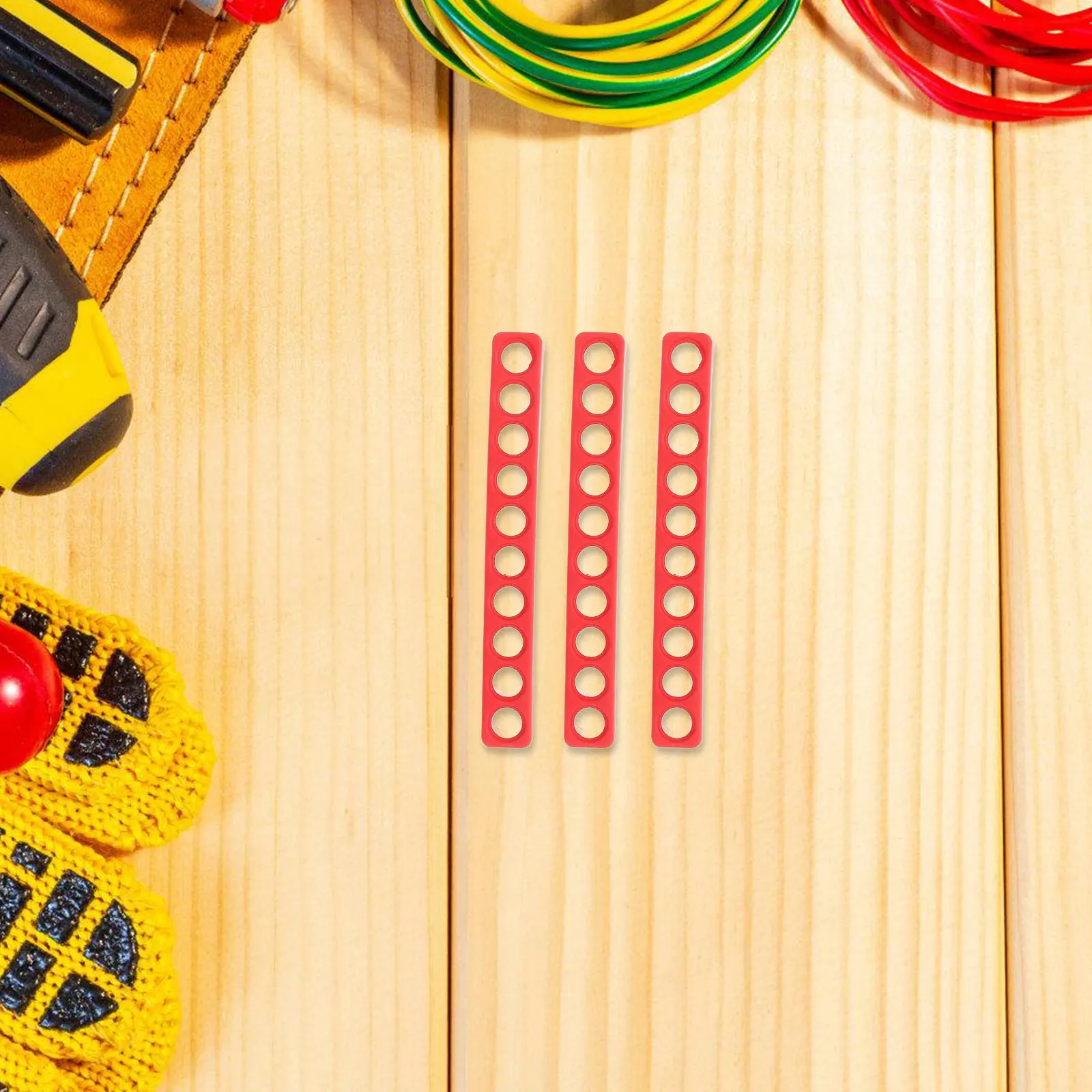 6Pcs 스크루 드라이버 비트 홀더 주최자 육각 섕크 비트 용 플라스틱 비트 보관 케이스 도구 상자 보관 소형 휴대용