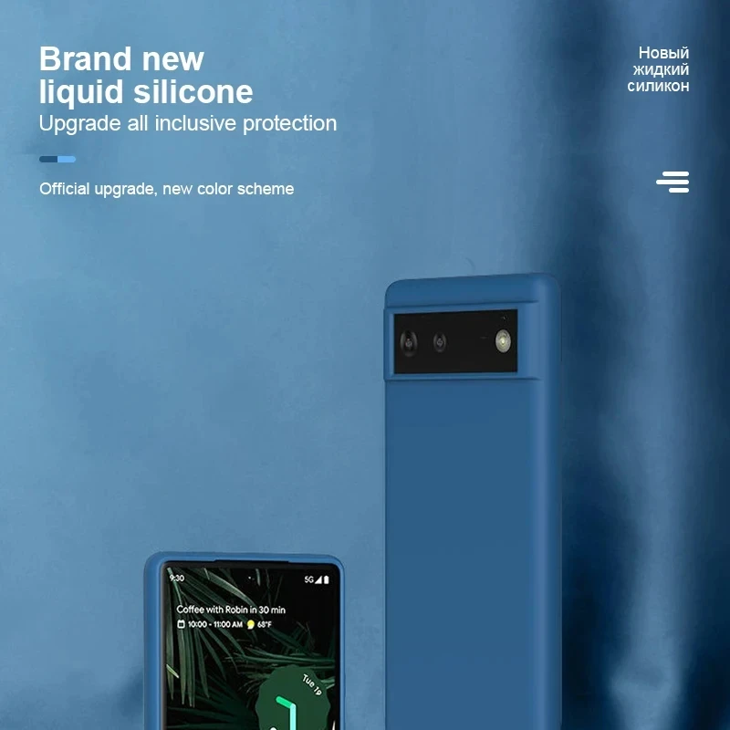 Premium Liquid Silicone Shockproof Phone Case - Luxurious Protection
