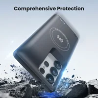 10000mAh Fashion Wireless Charging Phone Cover Power Bank for Samsung S25 Ultra S24 Plus S23 S22 PowerBank Battery Charger Case 2