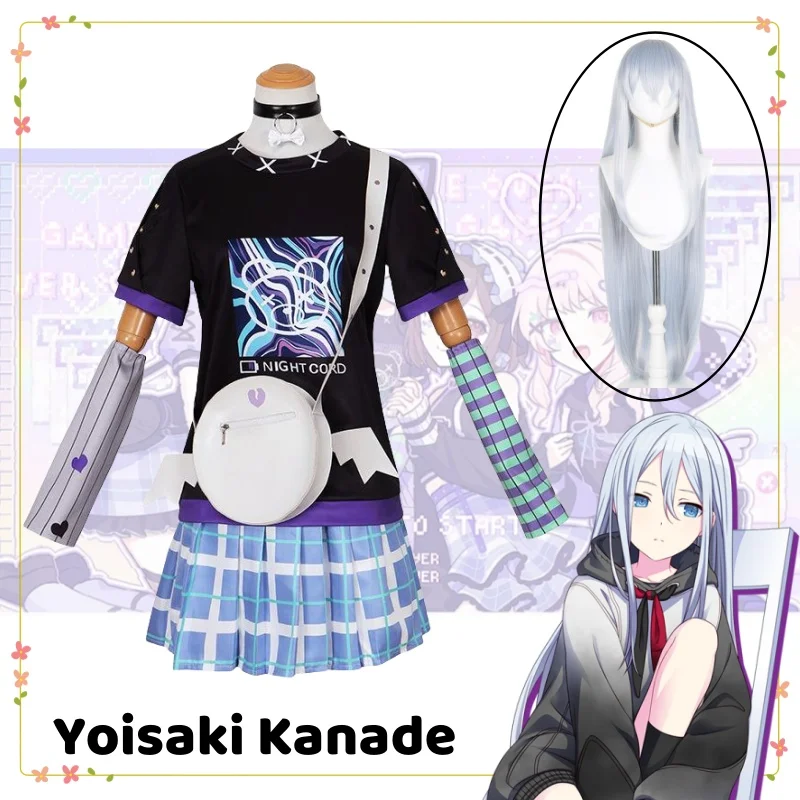 

Яркий костюм для косплея Yoisaki Kanade Project Sekai, костюм для косплея и фото