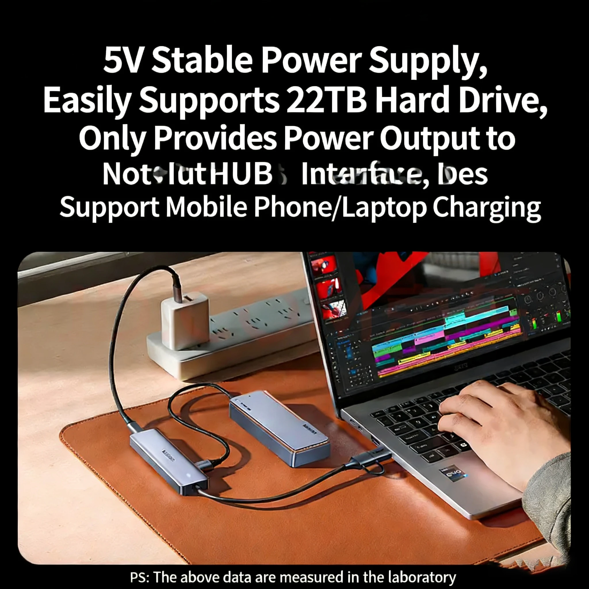 UGREEN 듀얼 포트 4-in-1 USB 허브, 타입-C 3.0 스플리터 멀티 포트 허브 어댑터 (노트북용, 0.15m)
