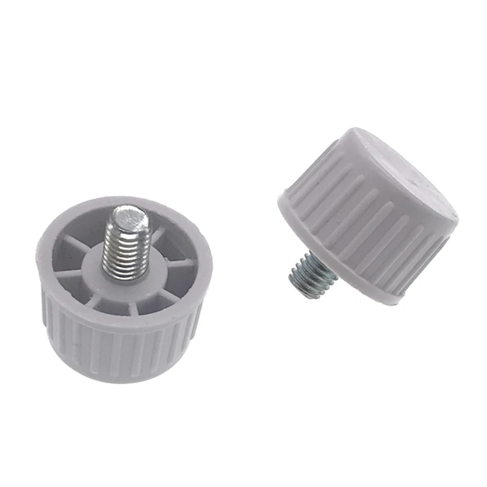 Spares2go Universal Adjustable Fridge Freezer Screw On Foot (4 Pack