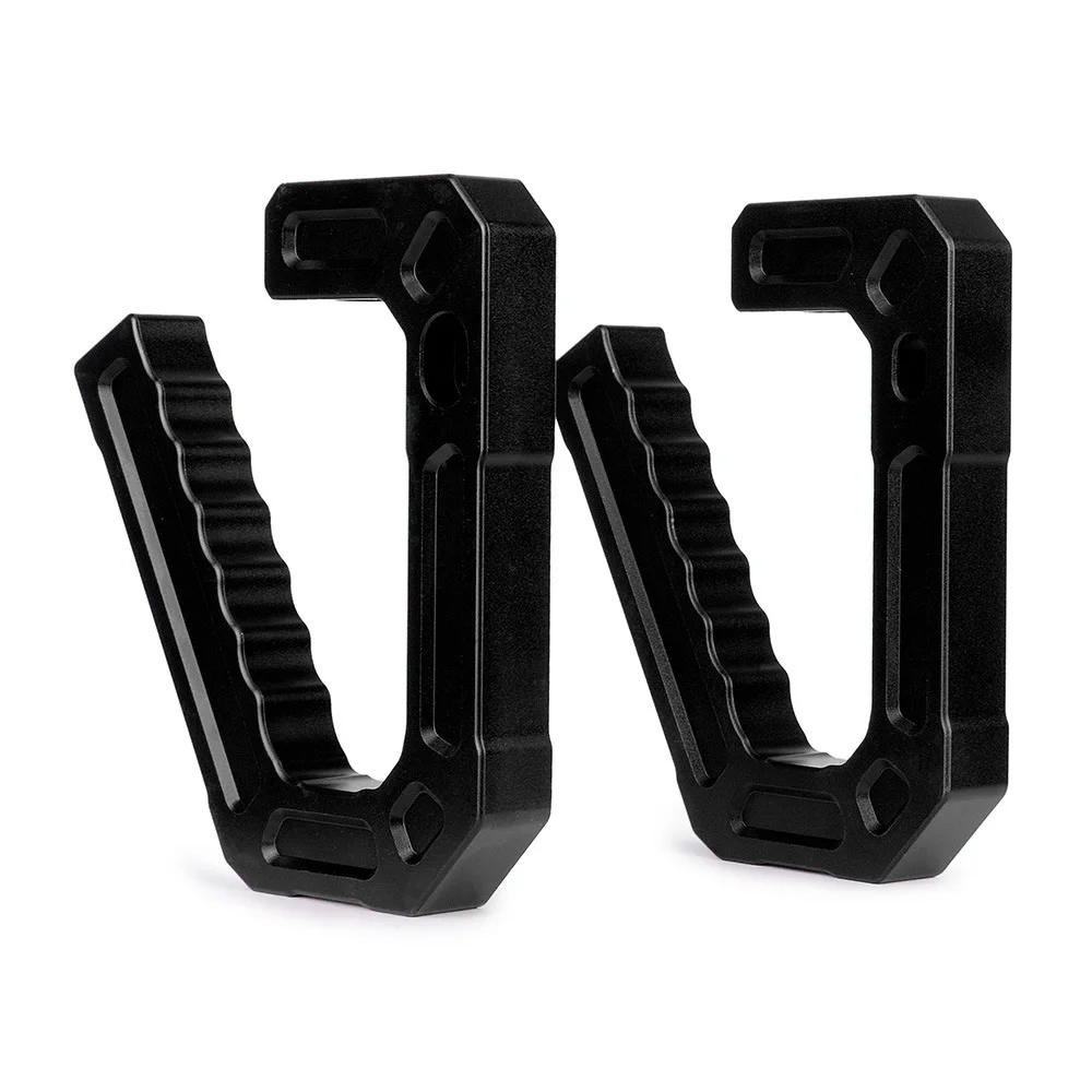 

Aluminum Front Grab Handles Grip Bar Compatible For Jeep JK Wrangler 2007-2018 Sport Sahara Rubicon 2/4 Door (1 Pair)